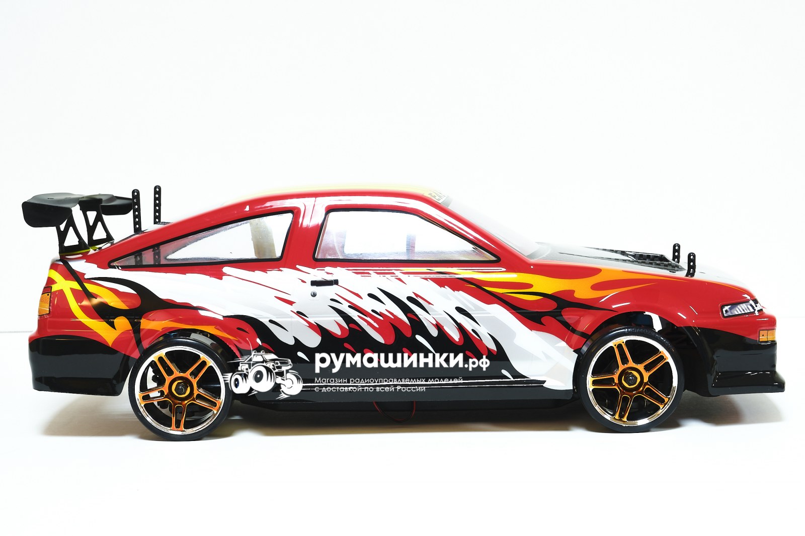 Радиоуправляемый машина для дрифта HSP Flying Fish 1 - 1:10 4WD -  94123-12318 Toyota Trueno AE86 Хачироку Купить с доставкой